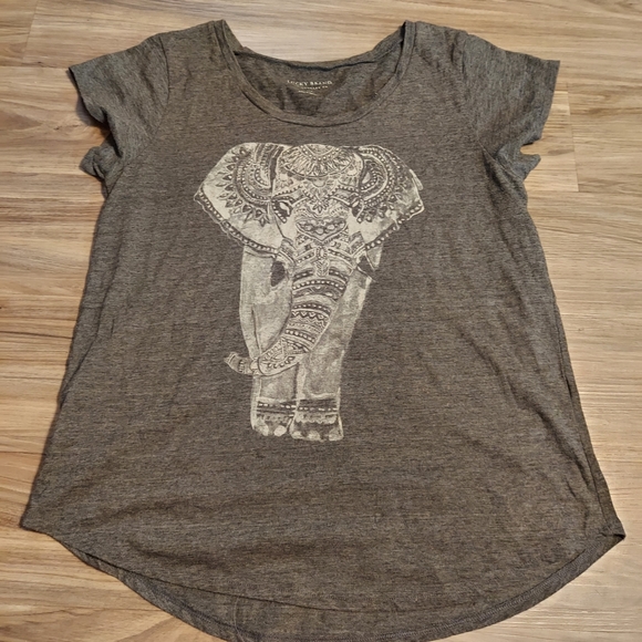 Lucky Brand Tops - Lucky brand elephant tshirt